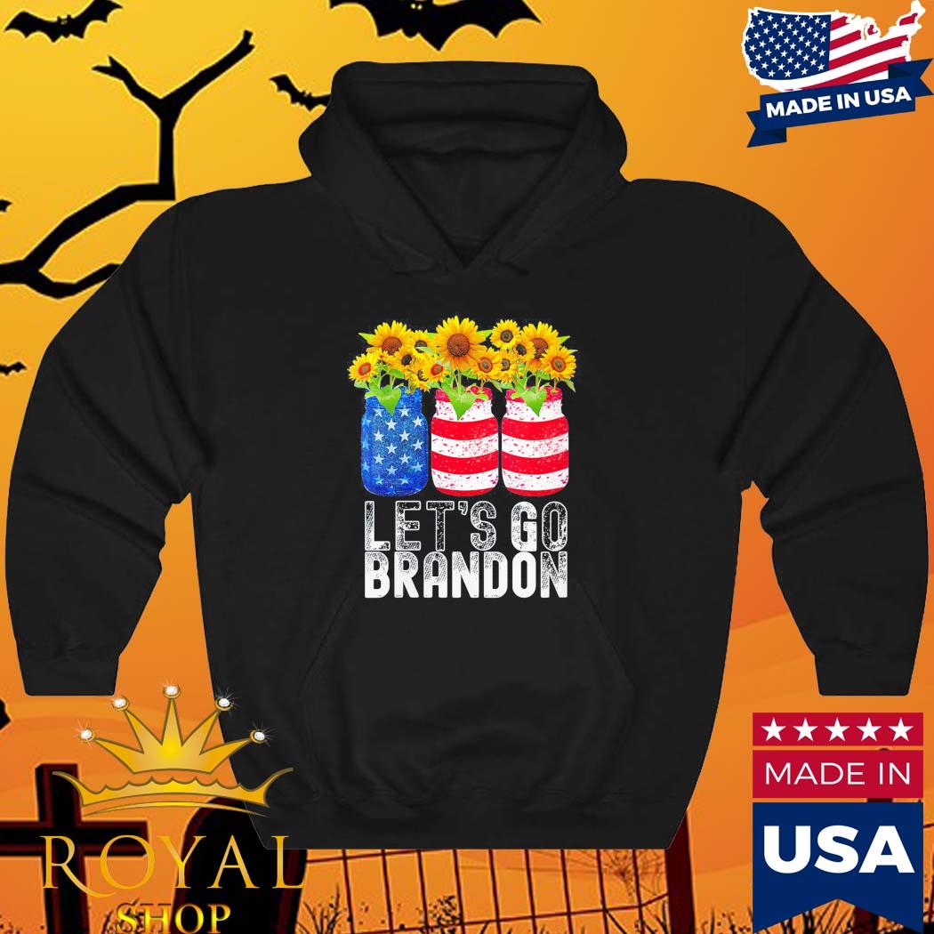 Let S Go Brandon Flag Sunglasses Shirt Sweater Hoodie And Ladies Tee