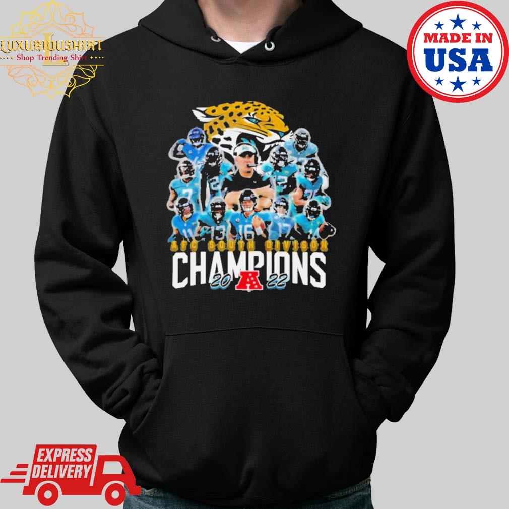 2022 Afc South Champions Jacksonville Jaguars T-shirt - Bluecat