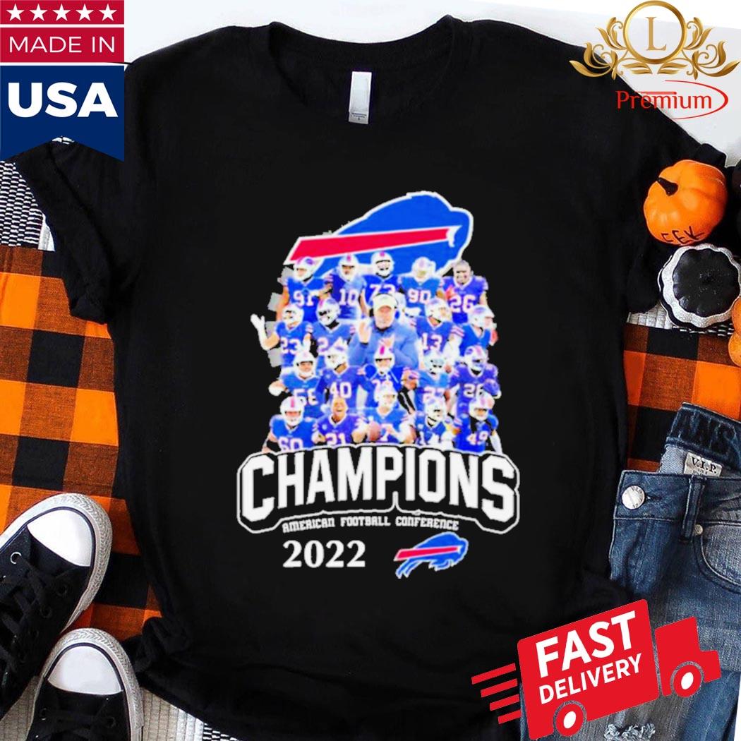 Official Buffalo Bills Team Champions American Football Conference 2022-2023 Shirt
