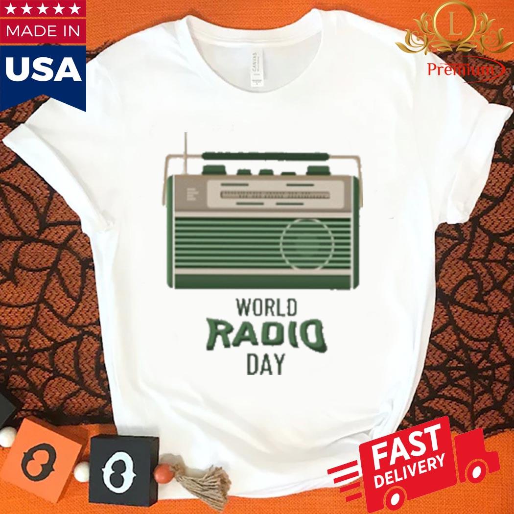 Official Celebrate World Radio Day in Style with Our Must Have Radio Shirt