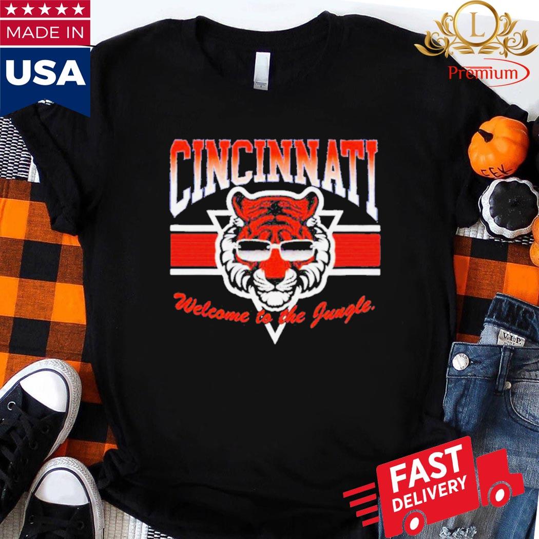 Official Cincinnati Welcome To The Jungle Shirt