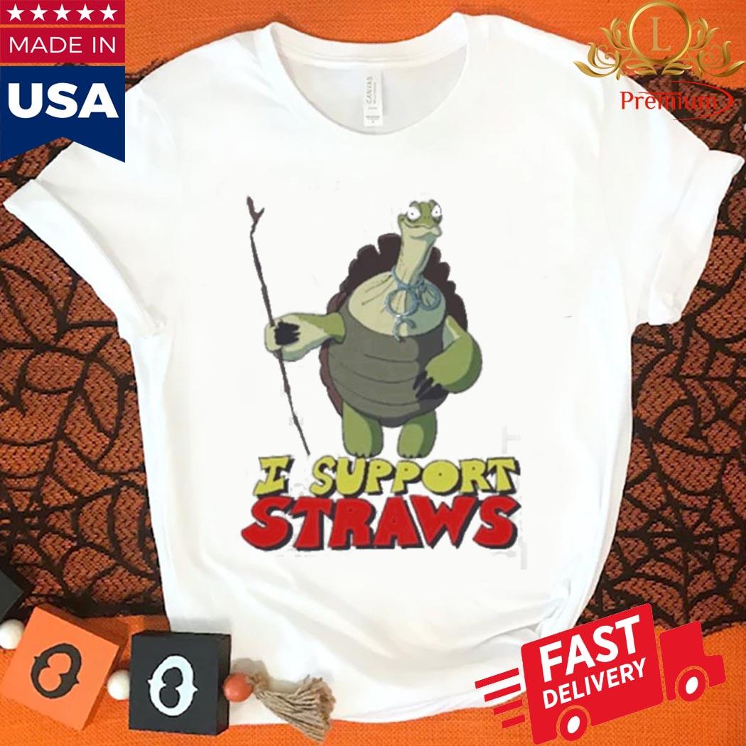 Official I Support Straws Shirt
