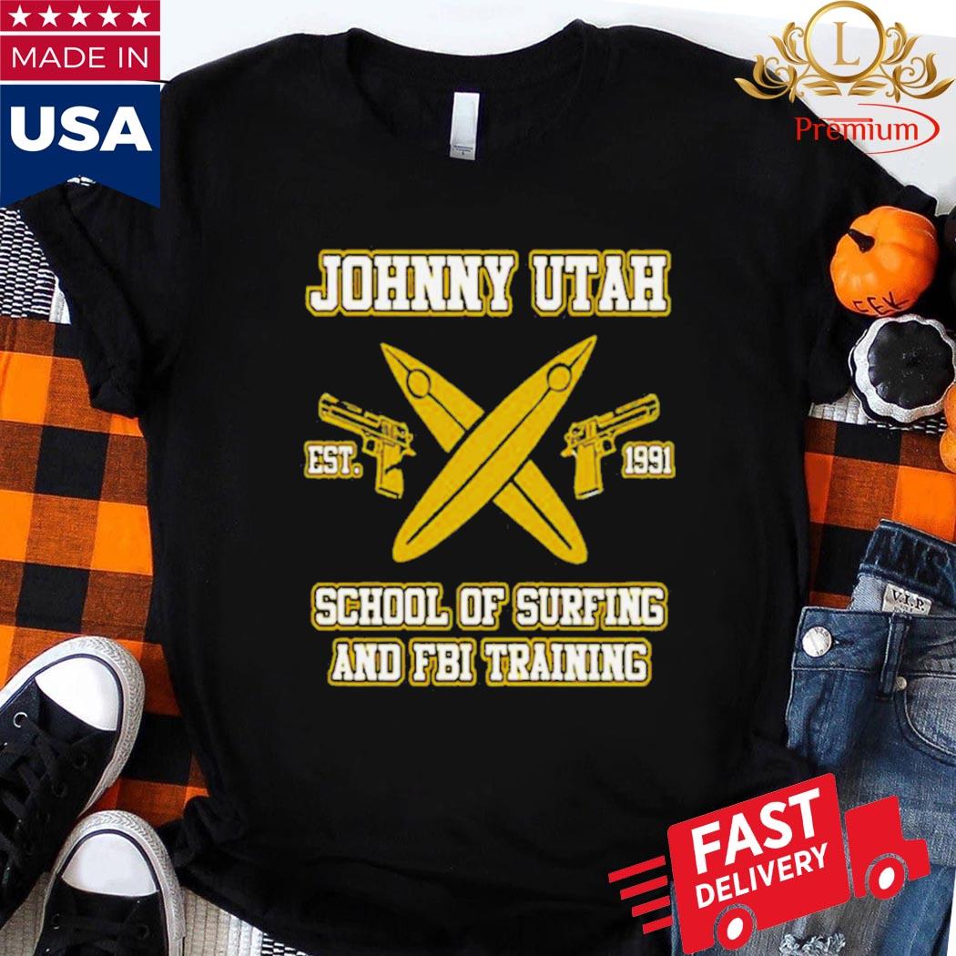Official Johnny Utah School Point Break Shirt