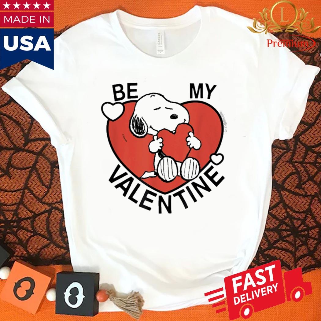 Official Peanuts Valentine Snoopy Heart Shirt