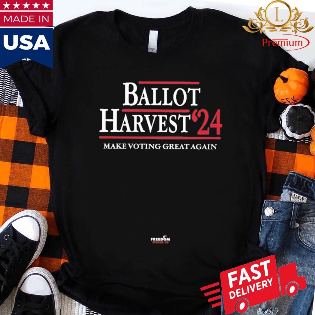Official Scott Presler Ballot Harvest 24 Make Voting Great Again Shirt