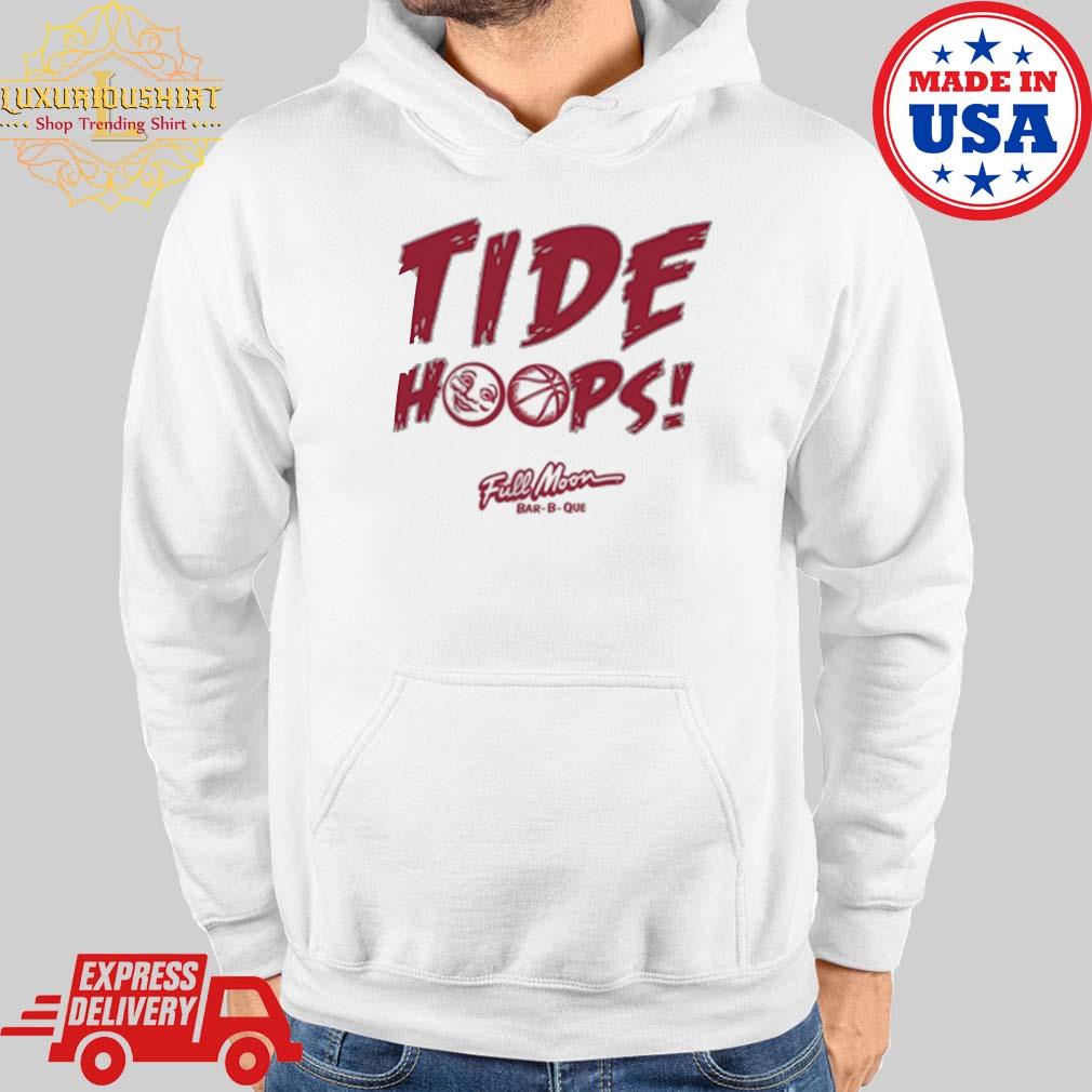 Official Tide Hoops Full Moon Bar B Que Long Sleeve Shirt Hoodie