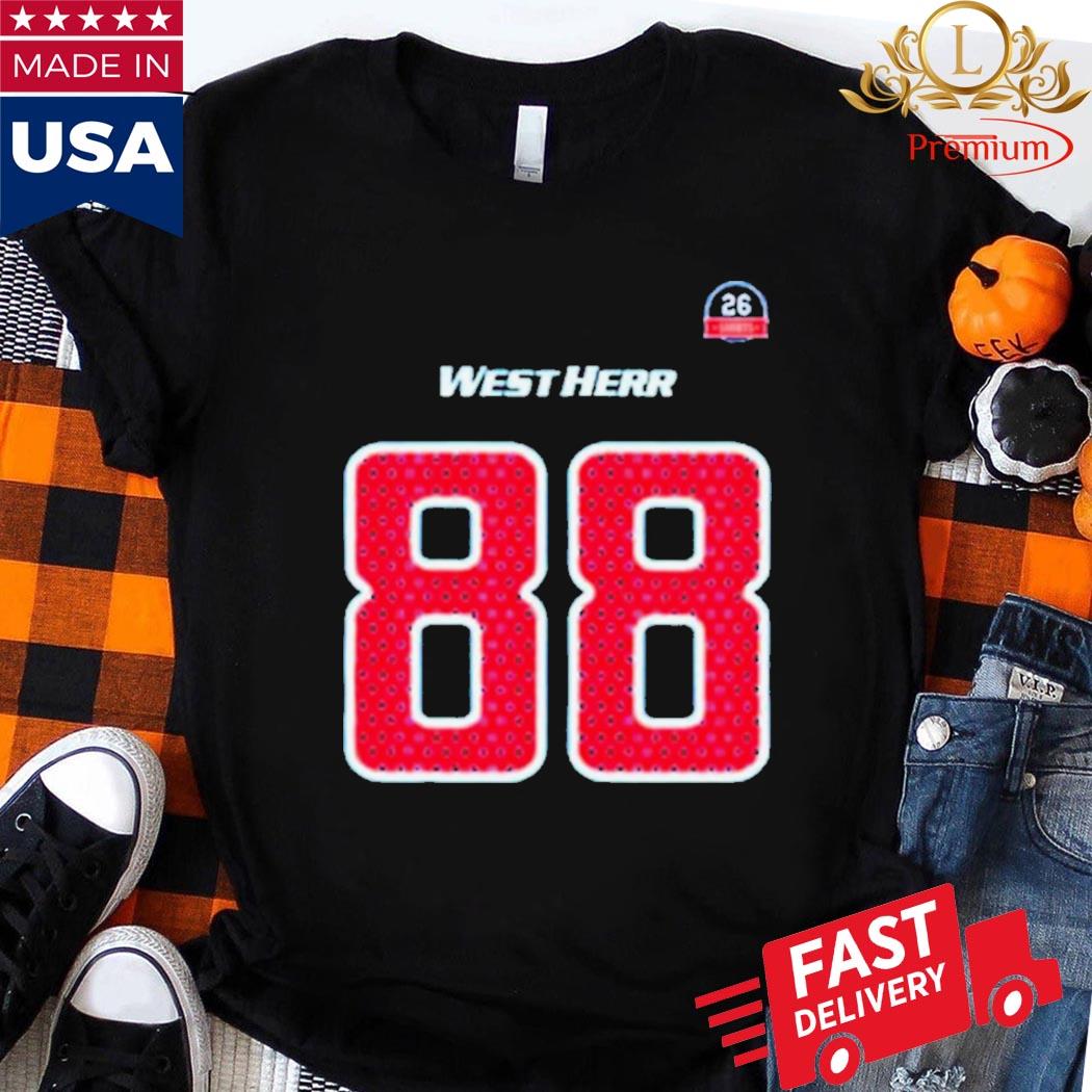 Dawson Knox 88 Team West Herr Shirt - Freedomdesign