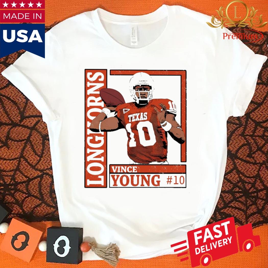 Official Lc Longhorns Vince Young 10 Shirt