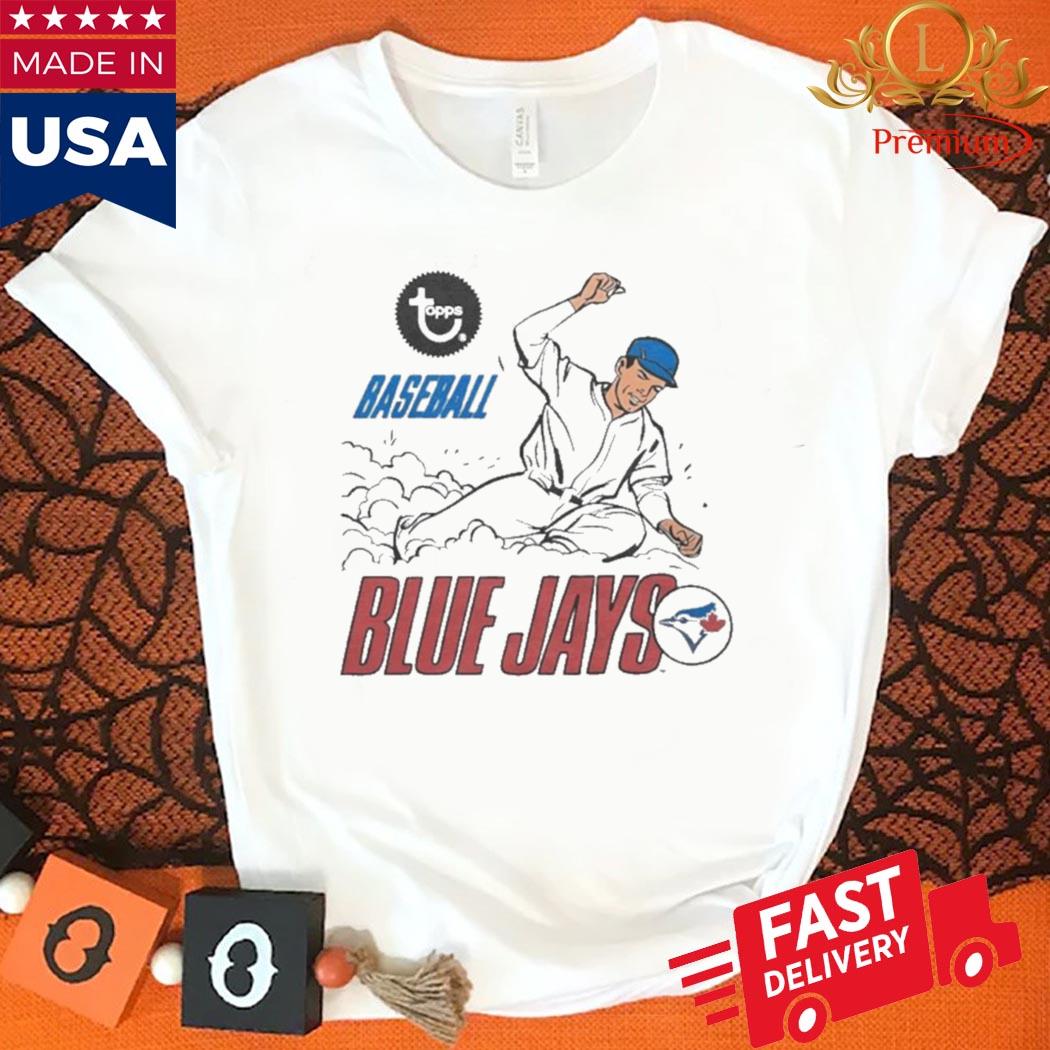 Official MLB x Topps Toronto Blue Jays shirt, hoodie, sweater, long sleeve  and tank top