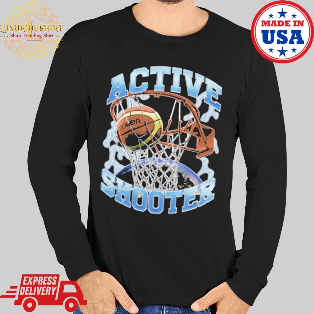 Hardshirts999 Store Active Shooter Basketball Shirt, hoodie