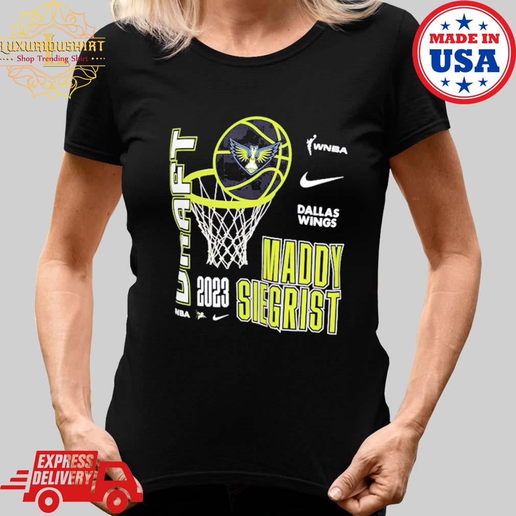 Hot] Get New Maddy Siegrist Jersey Dallas Wings Black #20