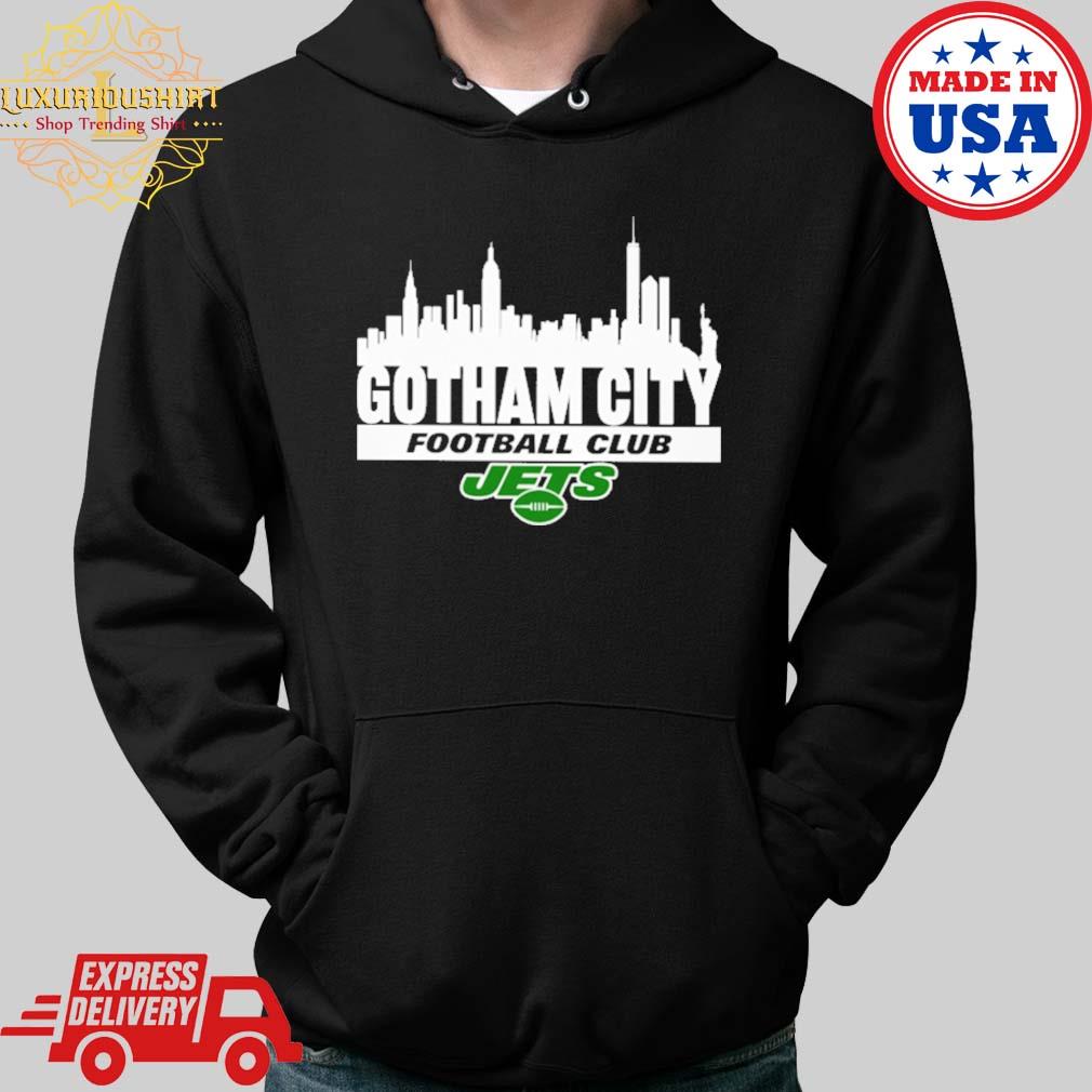 Official Robert saleh wearing gotham city Football club Jets 2023 shirt,  hoodie, sweater, long sleeve and tank top