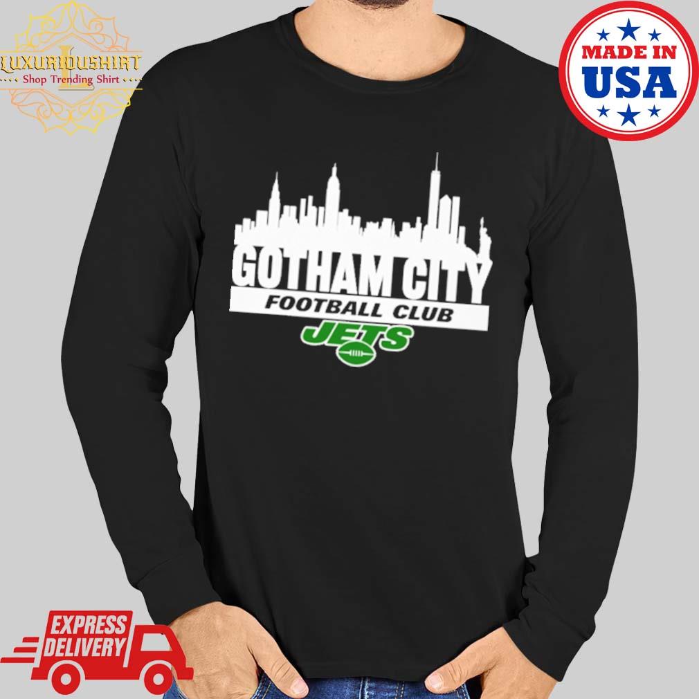 Official robert saleh wears gotham city Football club 2023 new york jets  T-shirt, hoodie, sweater, long sleeve and tank top