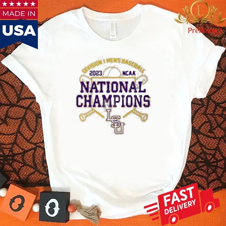 NCAA Baseball National Champions LSU Tigers Baseball 2023 T Shirt