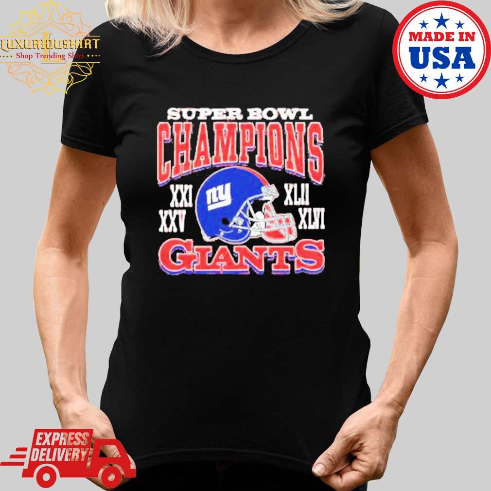 Official Men's homage red new york giants super bowl classics triblend shirt,  hoodie, sweater, long sleeve and tank top