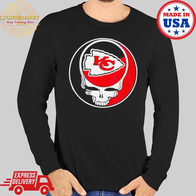 Official kansas city chiefs nfl special grateful dead 2023 shirt