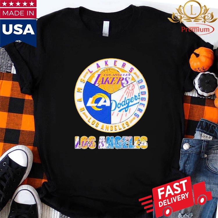 Los Angeles Sports 2023 Lakers Dodgers Rams shirt, hoodie, sweater, long  sleeve and tank top