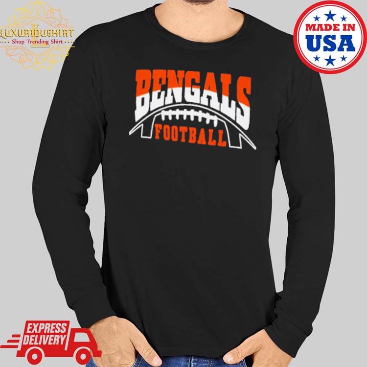 Official Mitchell and ness youth cincinnatI bengals wordmark T