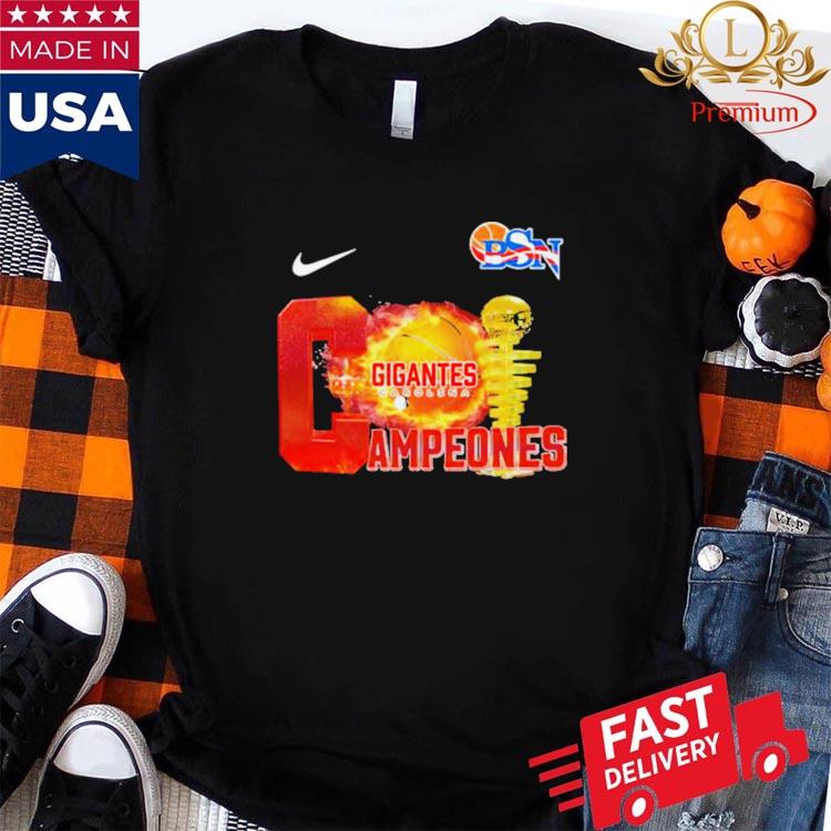 Nike Gigantes Carolina Campeones BSN 2023 Trophy Shirt