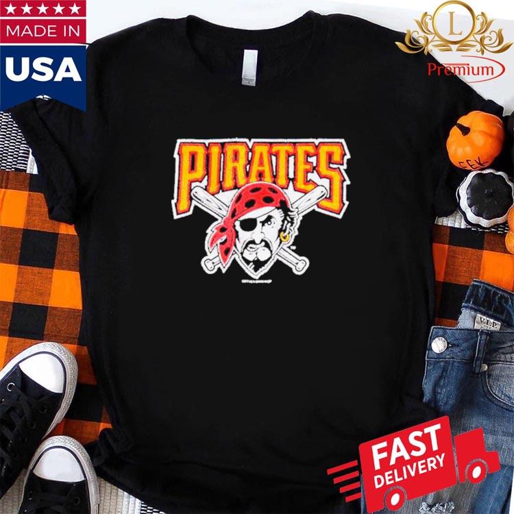 Pittsburgh Pirates Youth Distressed Logo T-Shirt, hoodie, sweater