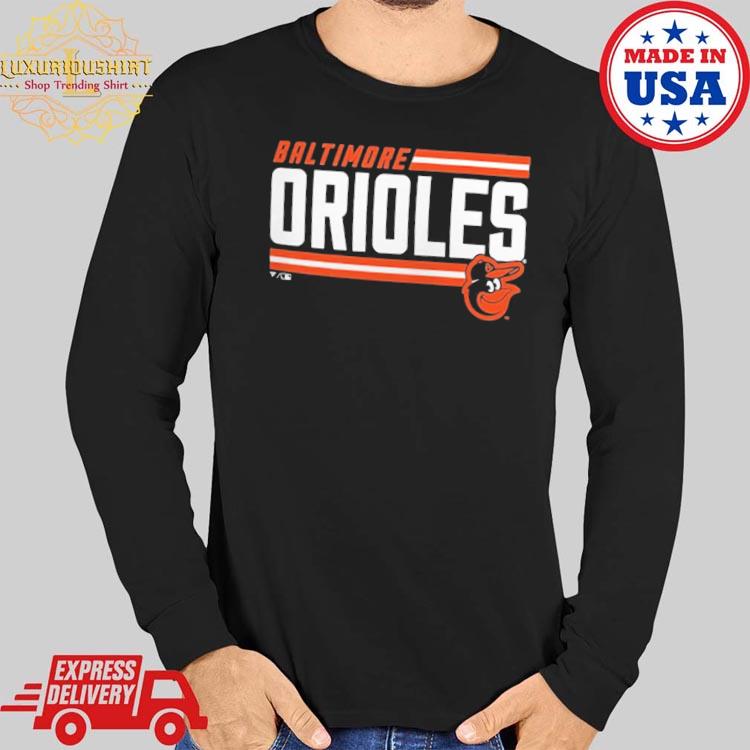 Baltimore Orioles Onside Stripe T-Shirt, hoodie, sweater, long