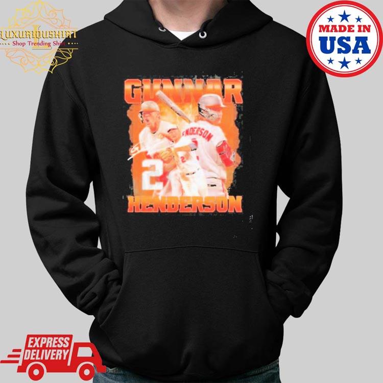 Gunnar Henderson Baltimore Orioles Gunnar of the year signature 2023 shirt,  hoodie, sweater, long sleeve and tank top