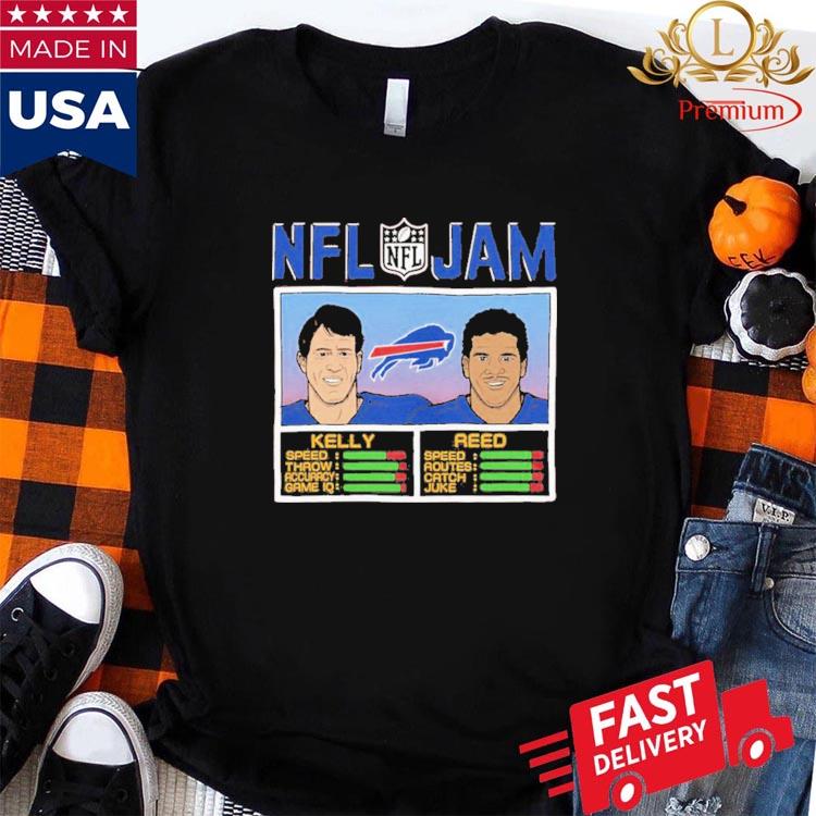 NFL Jam Buffalo Bills Andre Reed & Jim Kelly Shirt, hoodie, sweater, long  sleeve and tank top