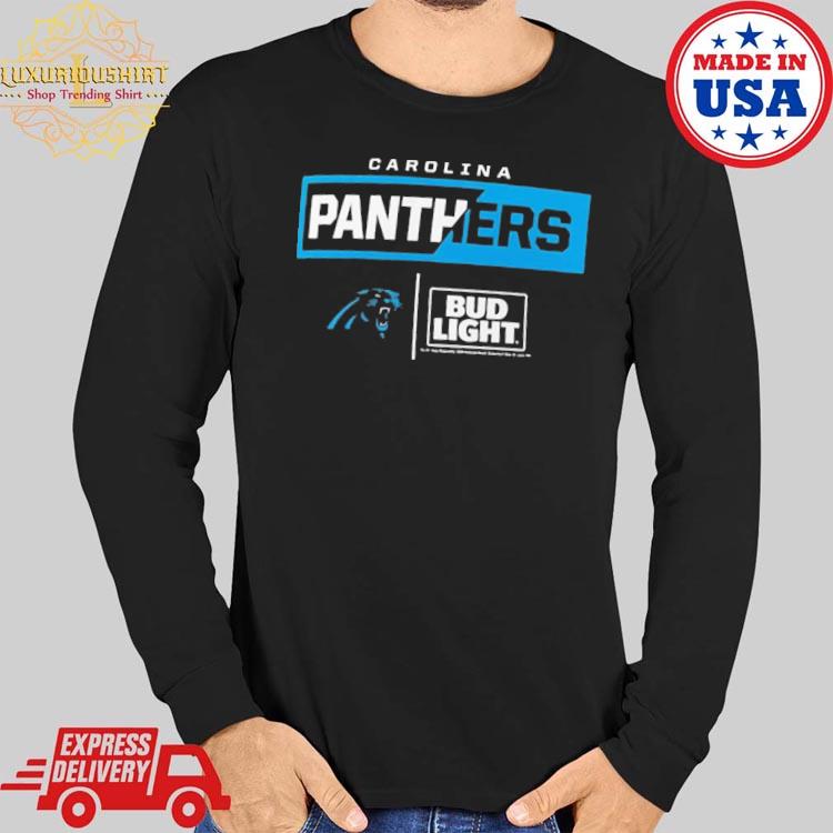 Carolina Panthers NFL x Bud Light Shirt, hoodie, longsleeve