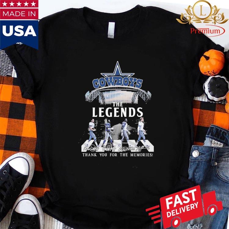 Official Dallas Cowboys the legends thank you for the memories T