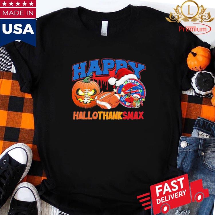 Buffalo Bills Hallothanksmas Halloween Thanksgiving Christmas shirt,  hoodie, sweater, long sleeve and tank top