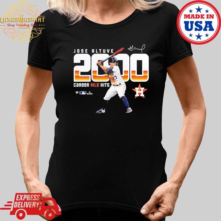 Official jose Altuve Houston Astros Hit For The Cycle 2023 T-Shirts,  hoodie, tank top, sweater and long sleeve t-shirt