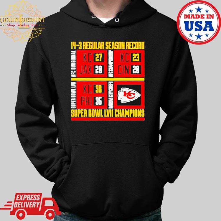 Official Kansas City Chiefs Super Bowl LVII Champions Hoodies