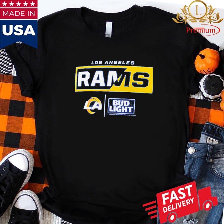 Los Angeles Rams Fanatics Branded Nfl X Bud Light T-shirt