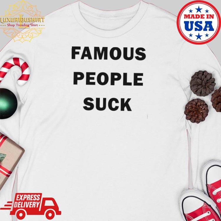 Eletees Travis Barker Famous People Suck Shirt
