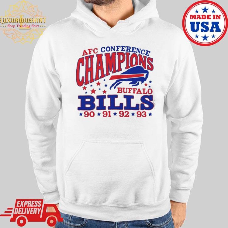 Afc Conference Champions Buffalo Bills 90 91 92 93 Shirt - Peanutstee