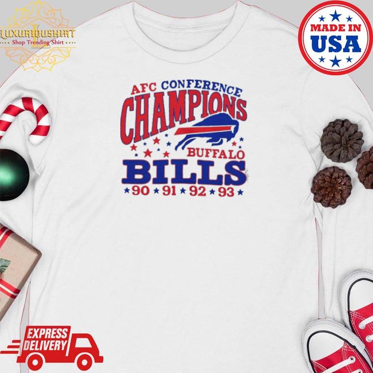 Afc Conference Champions Buffalo Bills 90 91 92 93 Shirt - Peanutstee