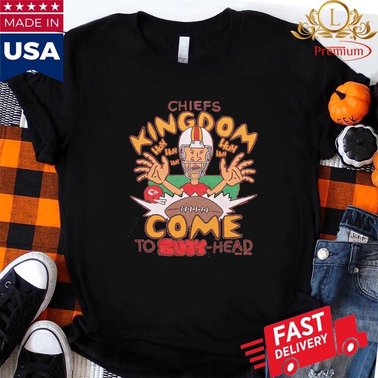 Beavis And Butthead X Kansas City Chiefs Kingdom Tee Shirt Hoodie