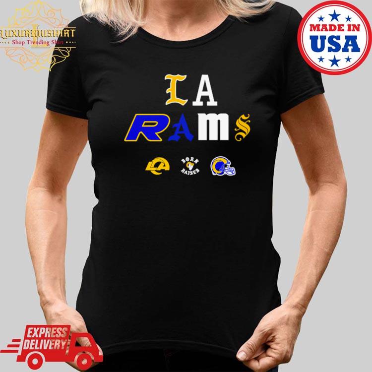 Born X Raised + Rams Insignia Shirt - Peanutstee