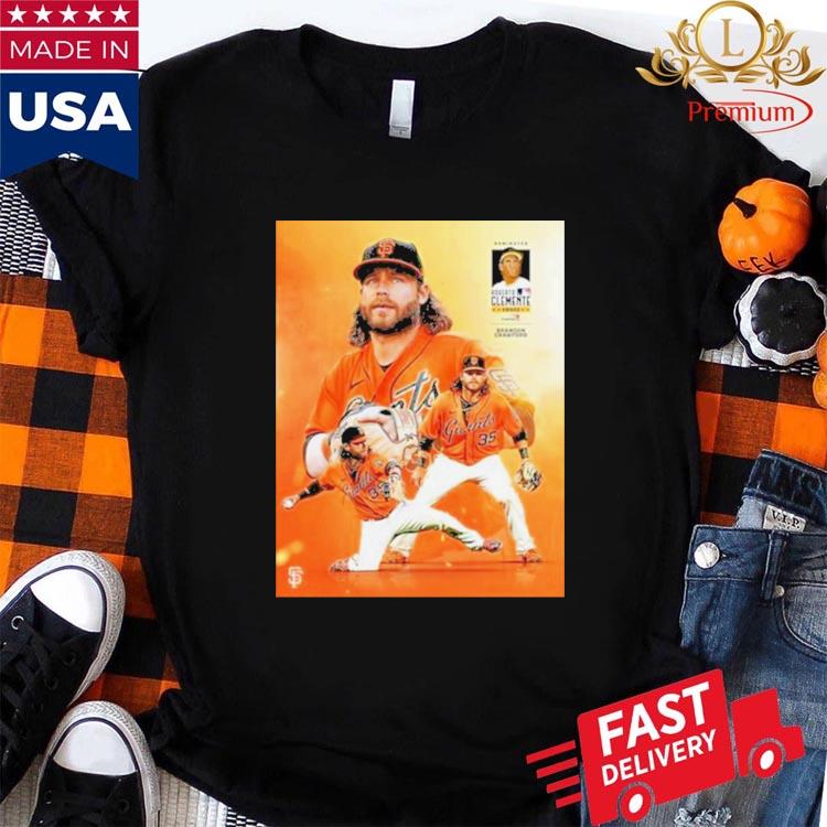 Brandon Crawford Is The SF Giants Nominee For The 2023 Roberto Clemente  Award Shirt, hoodie, sweater, long sleeve and tank top