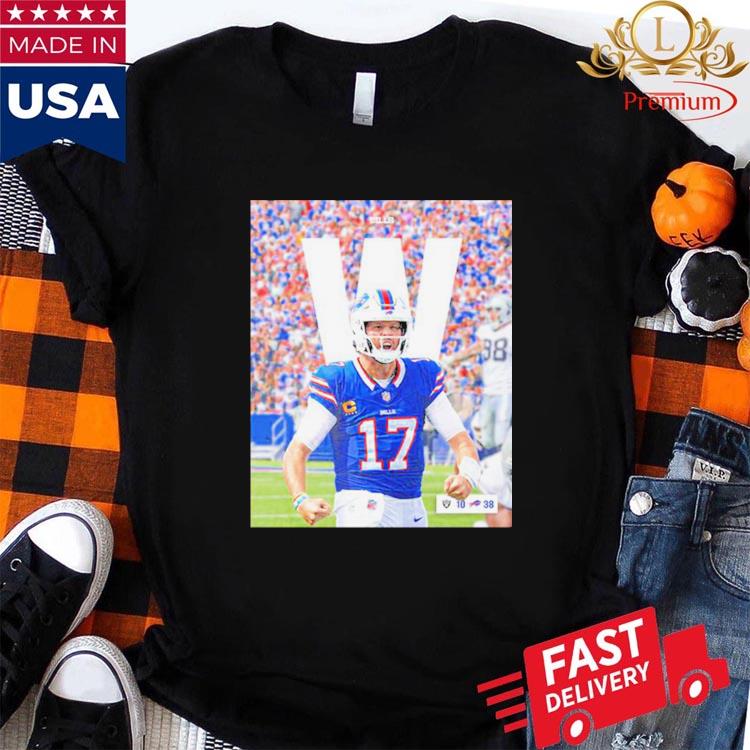 Buffalo Bills Big Wins Big Dubs Las Vegas Raiders vs Buffalo Bills With 38  Points Josh Allen MVP T-Shirt - Binteez