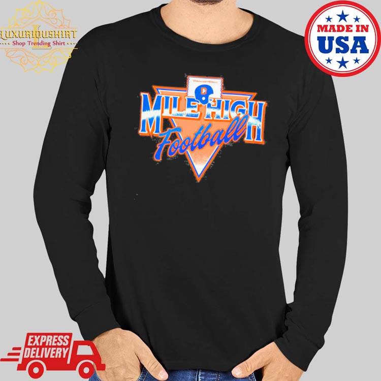 Denver Broncos Mile High Football Shirt - Shibtee Clothing