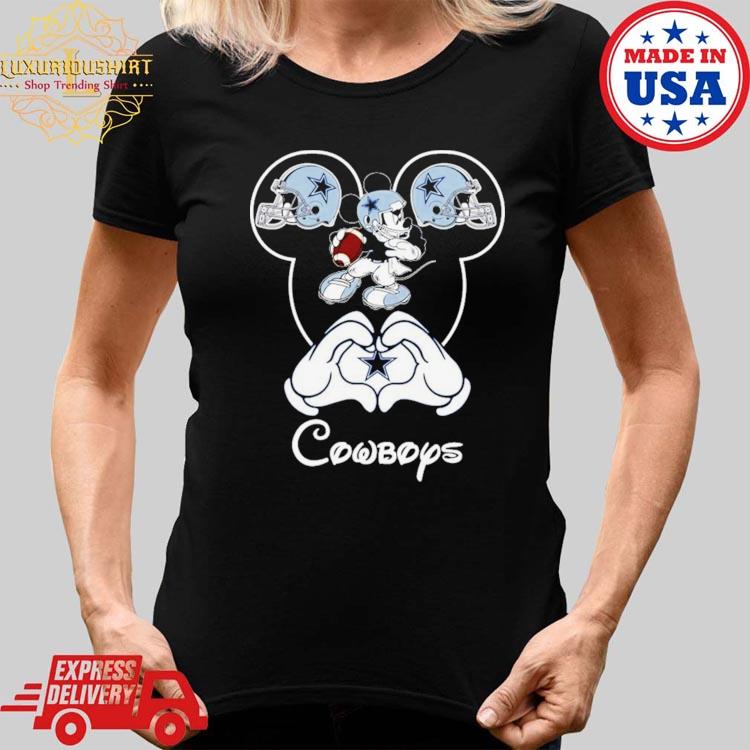 disney minnie mouse dallas cowboys shirt