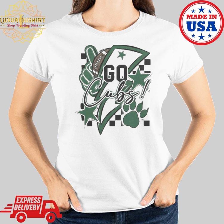 Go Cubs Football Sublimation Green T-shirt,Sweater, Hoodie, And