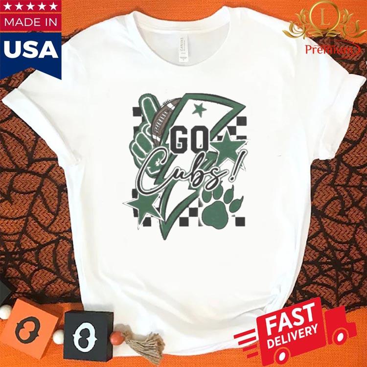 Go Cubs Football Sublimation Green T-shirt,Sweater, Hoodie, And