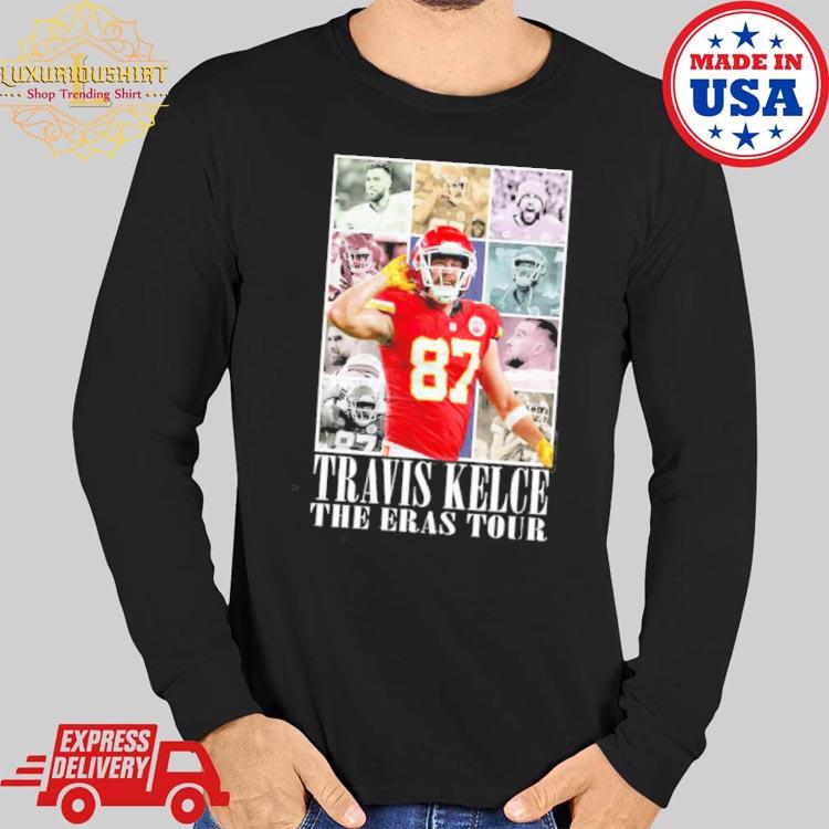 Kansas City Chiefs Travis Kelce The Eras Tour 2023 T-Shirt - Icestork