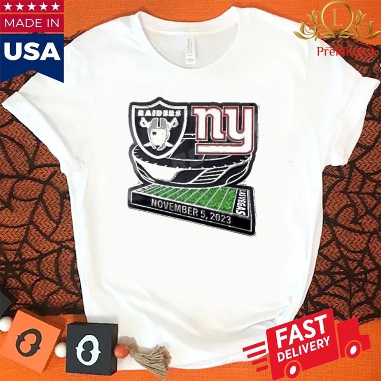 Las Vegas Raiders Vs New York Giants November 5, 2023 T-shirt,Sweater,  Hoodie, And Long Sleeved, Ladies, Tank Top