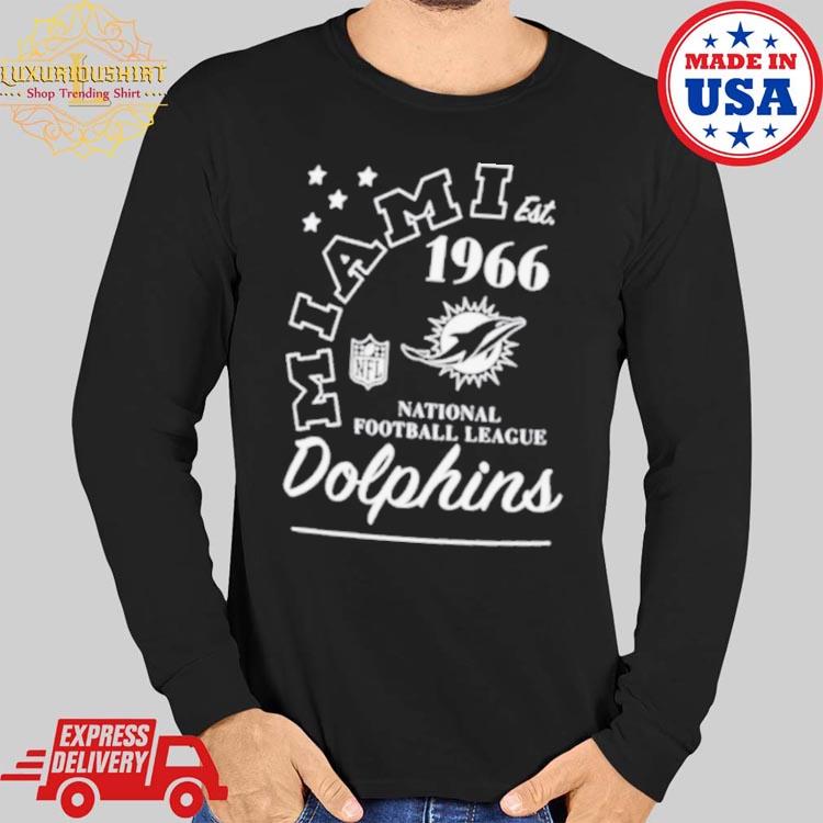 Miami Dolphins football est. 1966 go Dolphins logo shirt, hoodie, sweater,  long sleeve and tank top