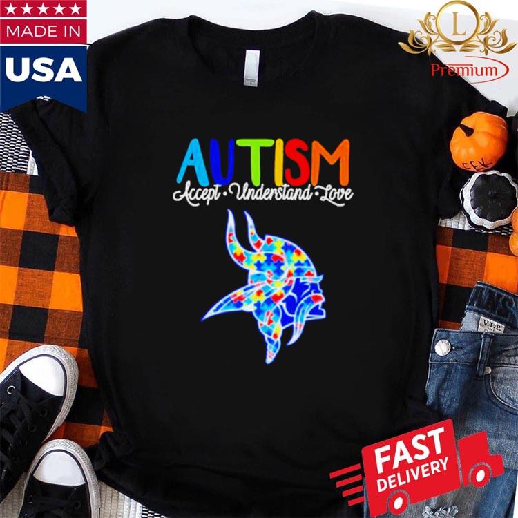 Minnesota Vikings NFL Autism Awareness Accept Understand Love Shirt,  hoodie, sweater, long sleeve and tank top