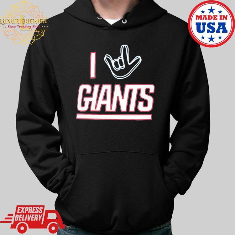 New York Giants The NFL ASL Collection By Love Sign Tri-Blend