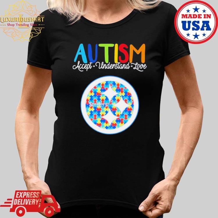 Official Cleveland Browns Autism Awareness Knowledge Power T-Shirt